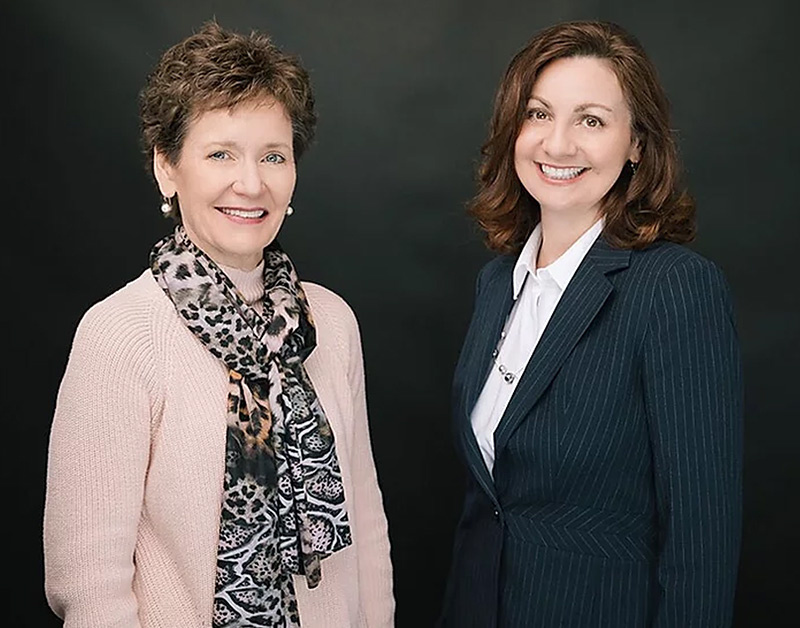 Dr Patty Fahy and Lynn Elliott